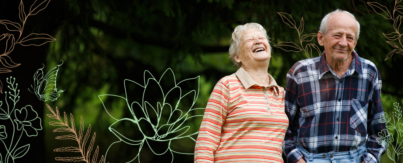 Elderly Independent Couple banner