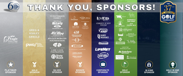 OppInc Website Event page – sponsors – Golf tournament 2026 Opportunities Inc 37th annual golf tournament sponsors