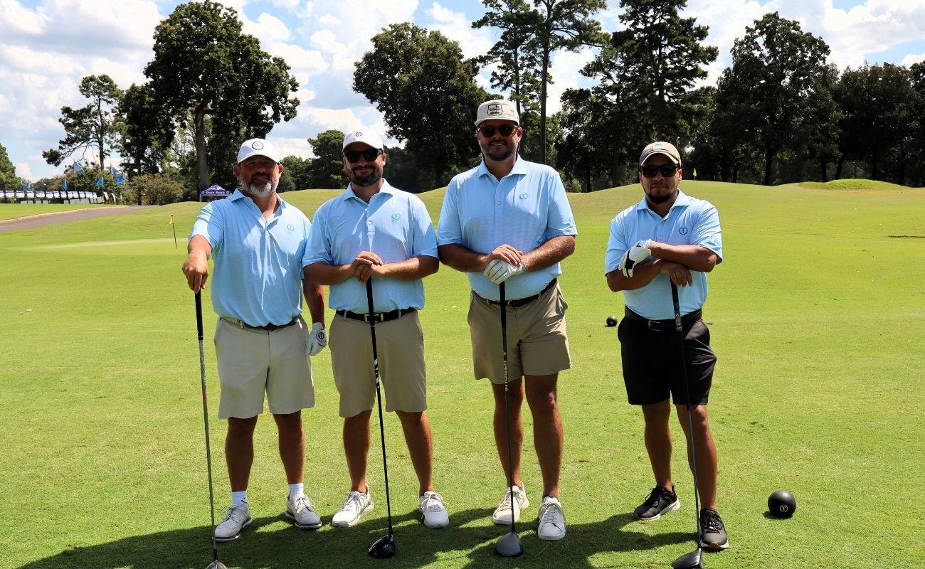 2026 Golf Tournament Winners Reliance Mechanical Contractors Team Cody Peek, Sean Romero, Chuck Cross, & Adrian Keener